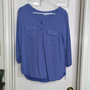 St. John’s Bay • Women’s Dotted Tunic • Size Medium